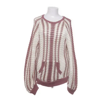 Sweater (White, Multicolored) from Free People Cotton, Polyester