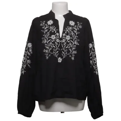 Blouse (Zwart, Wit) van Ellos Katoen