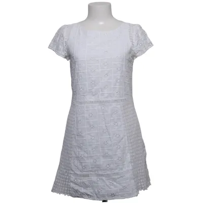 Dress (White) from Zara Trafaluc Cotton, Viscose