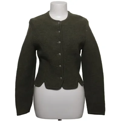Cardigan (Grøn) fra Geiger Uld