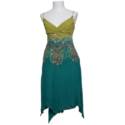 Jurk (Blauw, Groen, Meerkleurig) van Karen Millen Polyester, Zijde