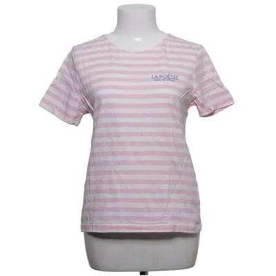 T-shirt (Pink, Hvid) fra H&M Bomuld