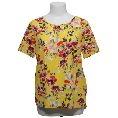 Top (Yellow, Multicolored) from French Connection Lyocell, Polyester