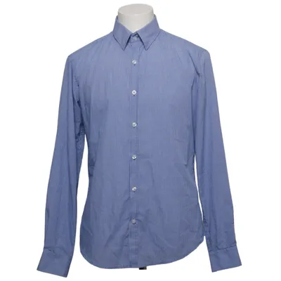 Chemise (Bleu, Blanc) de Smog Coton, Polyester