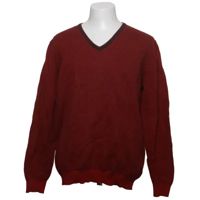 Pull-over (Rouge, Noir) de Pierre Cardin Coton, Laine
