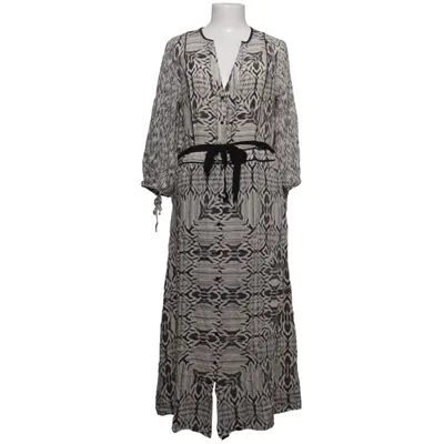Jurk (Beige, Zwart) van Oui Viscose
