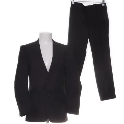 Kostym (Svart) från Batistini Polyester, Ull