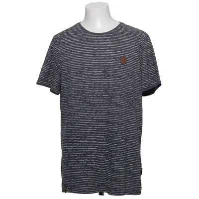 T-shirt (Bleu, Blanc) de Naketano Coton, Polyester