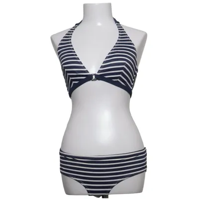 Bikini (Blå, Vit) från KappAhl Elastan, Polyester