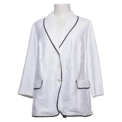 Blazer (Blanc, Noir) de Habella Coton, Élasthane, Lin, Polyamide