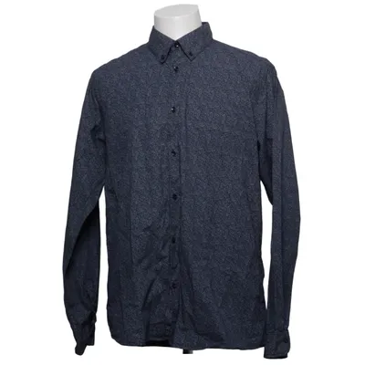 Chemise (Bleu, Blanc) de Broadway NYC Fashion Coton