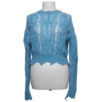 Pull-over (Bleu) de Acne Studios Acrylique, Laine d'alpaga, Mohair, Polyamide