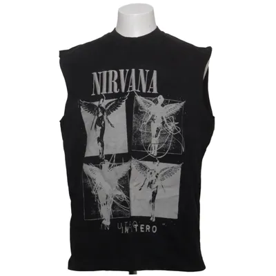 T-shirt (Svart) från Nirvana Bomull