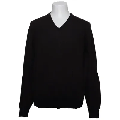 Pullover (Brown, Black) from Alan Paine Merino wool