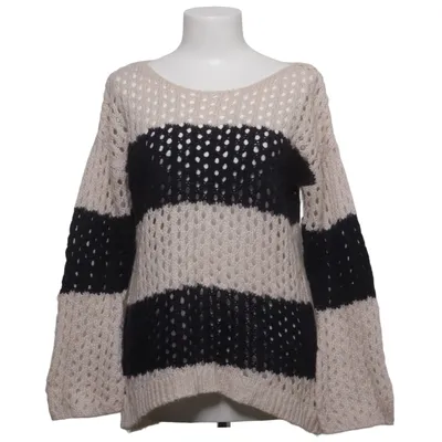 Sweater (Beige, Blue) from L'art de River Island Acrylic, Mohair, Polyamide