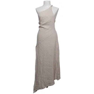 Maxi dress (Beige) from NA-KD Linen, Viscose