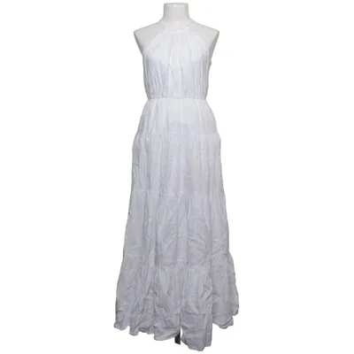 Maxi dress (White) from Zara Cotton, Linen