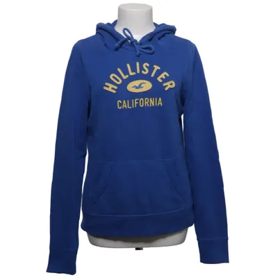 Hoodie (Blue) from Hollister Cotton, Polyester