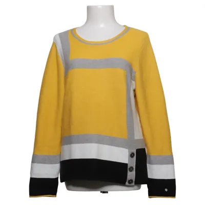 Pull-over (Jaune, Gris, Noir) de Rabe Acrylique, Coton