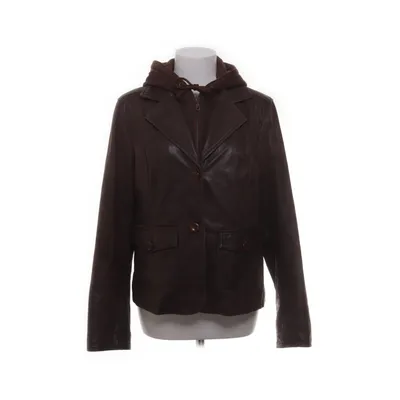 Leather jacket (Brown) from Yessica Cotton