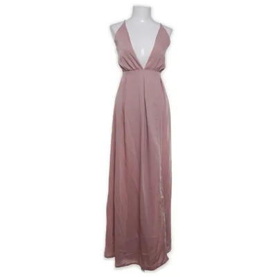 Robe longue (Rose) de Bubbleroom by Molly Rustas Polyester
