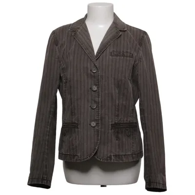 Blazer (Grau) von Prêt à Porter Baumwolle, Polyester, Viskose