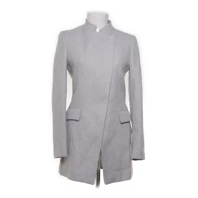 Coat (Gray) from Zara Basic Polyester, Cotton
