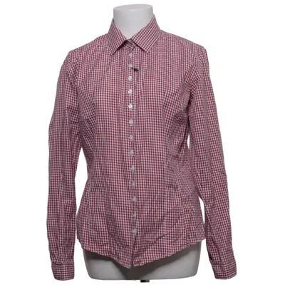 Skjorta (Röd, Vit) från The Shirt Factory Bomull