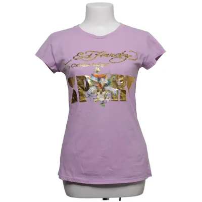 T-shirt (Purple) from Ed Hardy Cotton