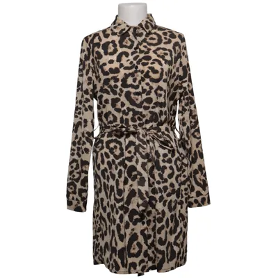 Robe chemise (Beige, Noir) de Papillonne Polyester
