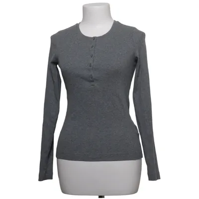 Henley shirt (Gray) from COS Cotton, Elastane