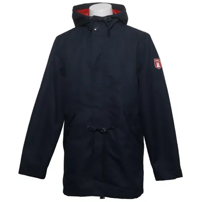 Manteau imperméable (Bleu, Rouge) de Derbe Polyester, Polyuréthane