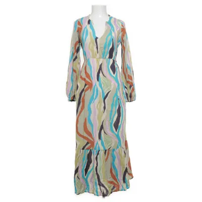 Maxi jurk (Wit, Groen, Blauw, Meerkleurig) van Laagam Katoen