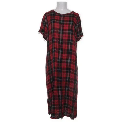 Jurk (Rood, Zwart, Wit) van Zara Woman Viscose