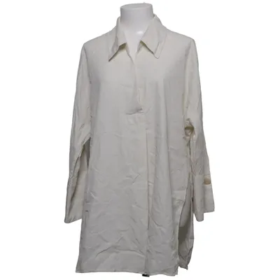 Klänning (Vit) från Mango Comitted Återvunnen polyester, Tencel