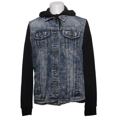Denim jacket (Blue, Black) from Carbon Cotton, Polyester