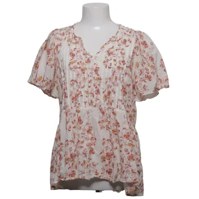 Peplumtopp (Vit, Flerfärgad) från Odd Molly Ekologisk bomull