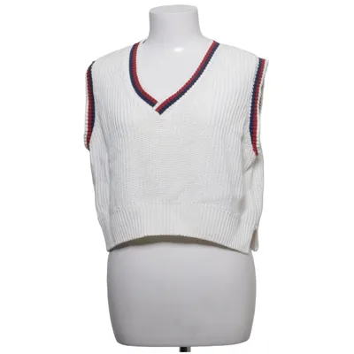 Pull sans manches (Blanc, Bleu, Rouge) de Page One Coton