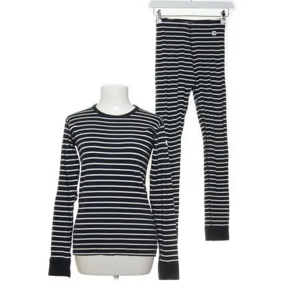 Pyjama (Blauw, Wit) van Polarn O. Pyret Organisch katoen