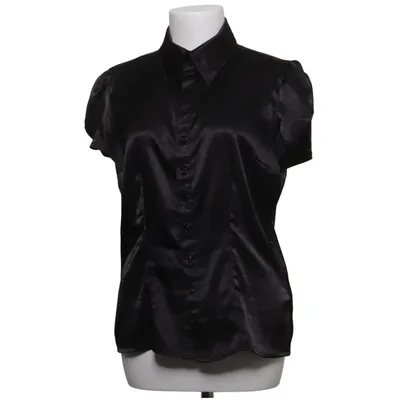 Kortærmet skjorte (Sort) fra Yessica by C&A Elastan, Polyester