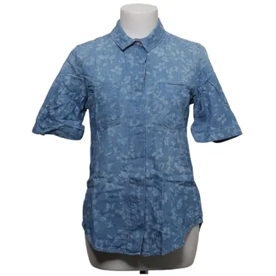 Chemise à manches courtes (Bleu) de The Denim C&A Coton