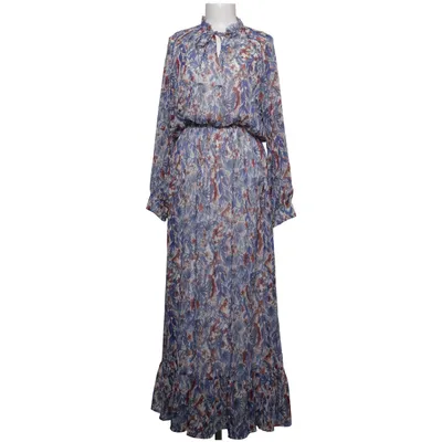 Robe longue (Bleu, Blanc, Multicolore) de Suncoo Polyester, Viscose