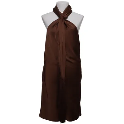 Halterneckklänning (Brun) från Rat & Boa Polyester