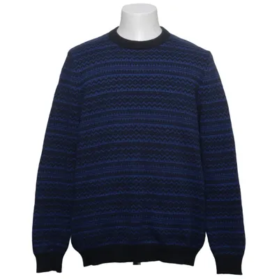 Sweater (Blå, Sort) fra Hampton Republic Polyester, Viscose, Uld