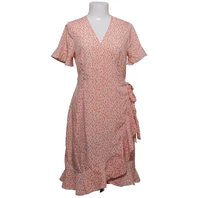 Slå-om-kjole (Pink, Orange, Hvid) fra Vero Moda Genanvendt polyester