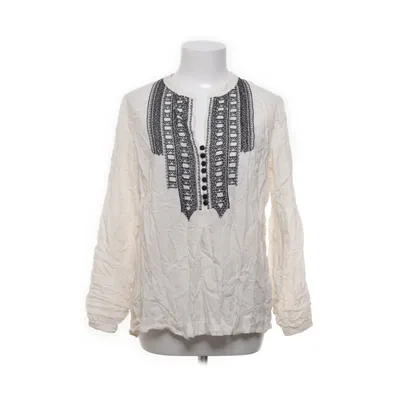 Blus (Vit, Svart) från Indiska Viskos