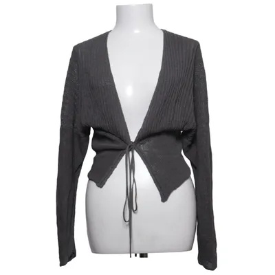 Cardigan cache-cœur (Gris) de Sarah Pacini