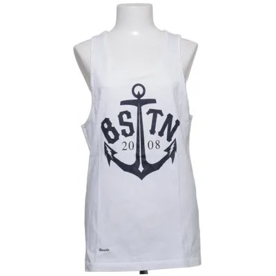 Tank Top (White, Blue) from Beastin Cotton