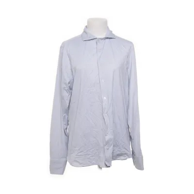 Shirt (Blue, White) from Fakts Elastane, Polyamide