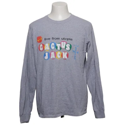 Long sleeve T-shirt (Live From Utopia) from Cactus Jack Cotton, Polyester